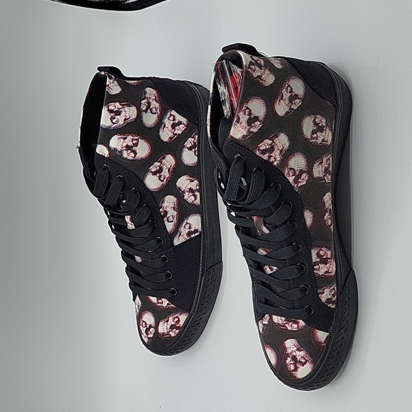 Iron Fist Other - New Iron Fist Skull Of Doom Broadway High Top Sneakers 8